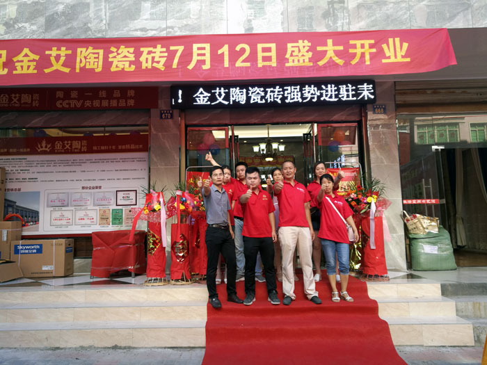 网信快3瓷砖 瓷砖代理 陶瓷一线品牌 开业促销