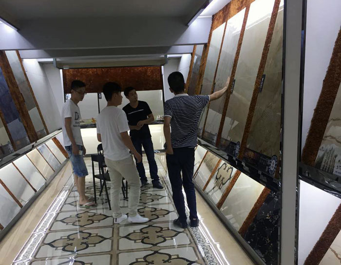 网信快3瓷砖 商洛榕城300方专卖店盛装开业，感触全新的视觉盛宴