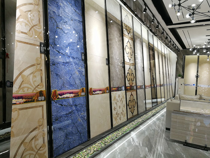 【实景案例】陶瓷一线品牌网信快3瓷砖沉庆垫江200方专卖店鉴赏