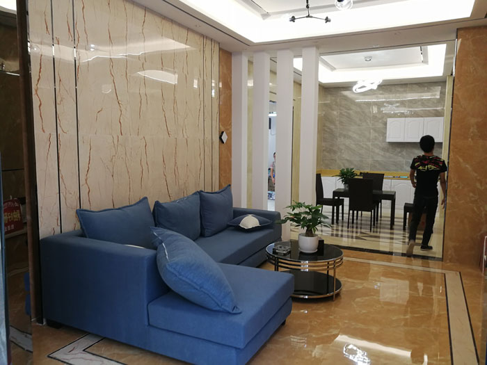 【实景案例】陶瓷一线品牌网信快3瓷砖沉庆垫江200方专卖店鉴赏