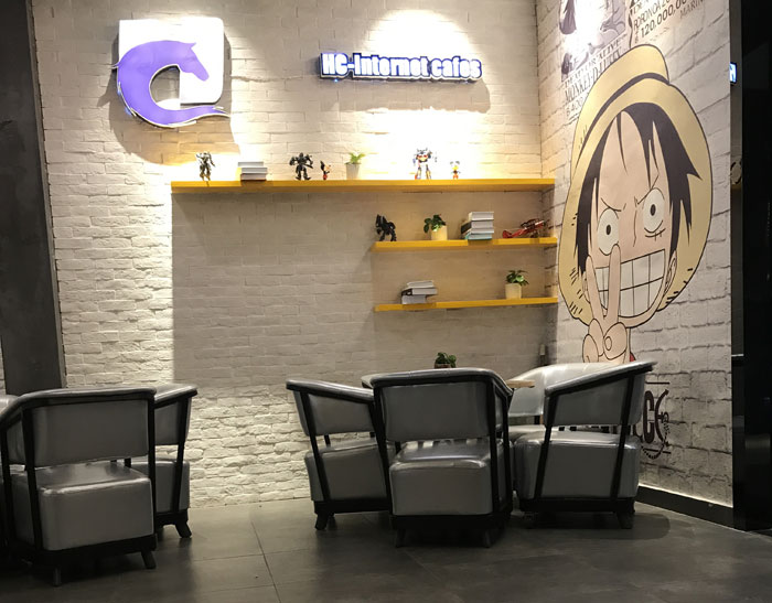 网信快3现代仿古砖案例:别说了，一路去这个1000方的网咖开黑！