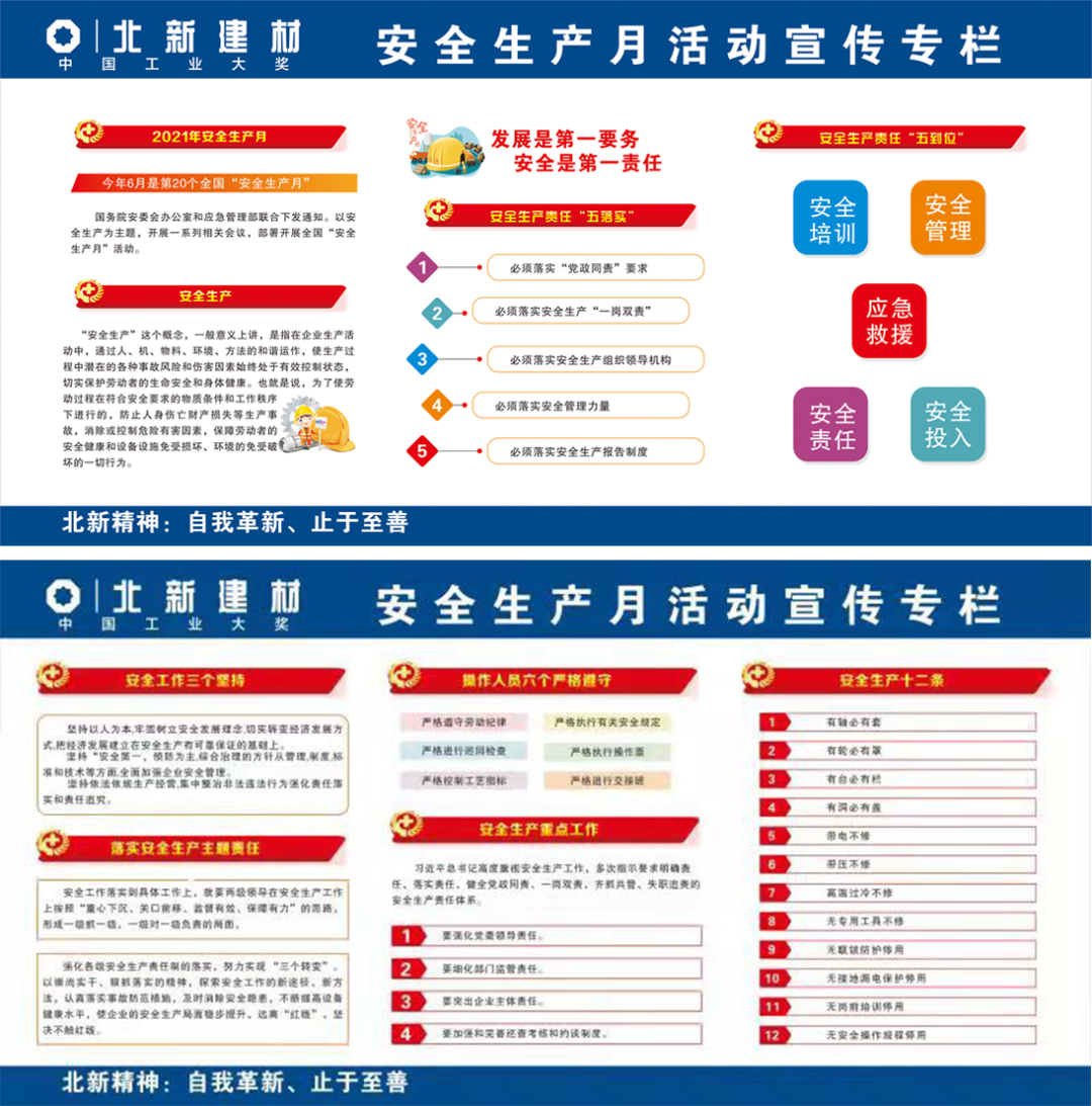 		落实清静责任 推动清静生长 | 北新建材开展2021年“清静生产月”运动_责任与文化_优德88集团有限公司	