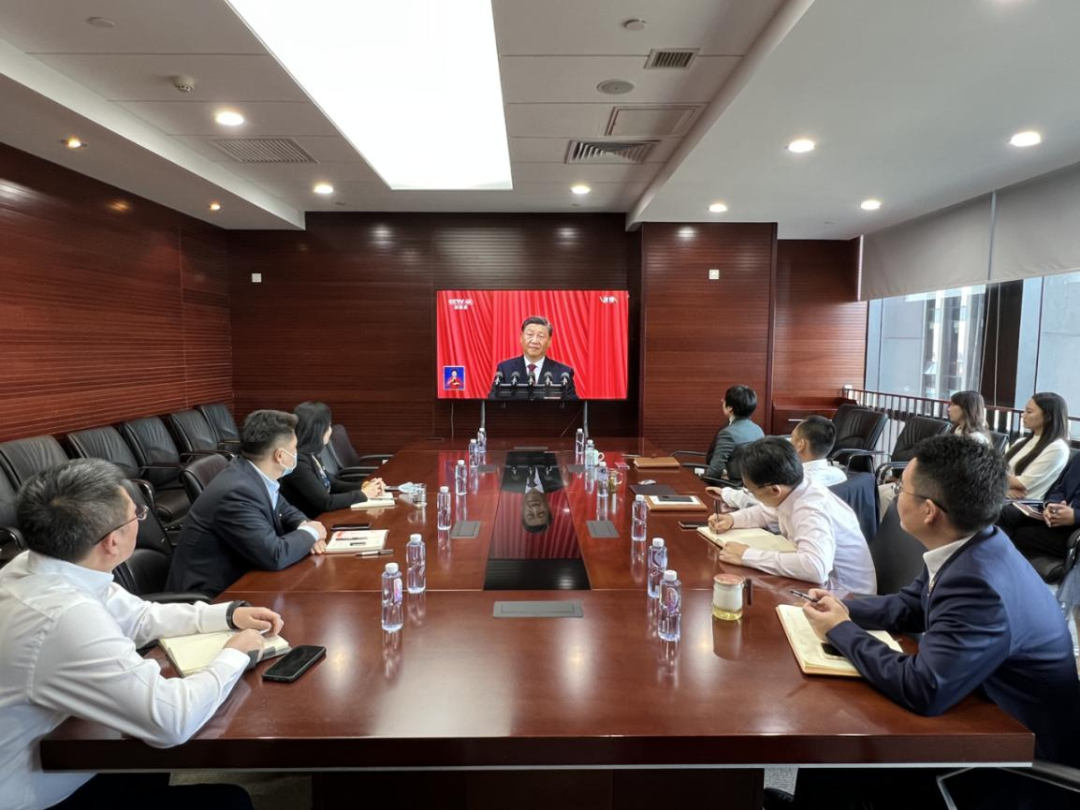 		磅礴盛会，，，振奋人心！优德88集团集中收看党的二十大开幕会_优德88要闻_优德88集团有限公司	