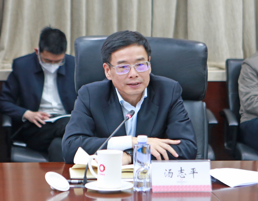 		李新华会见山西省政府党组成员、副省长汤志平一行_幻灯片_优德88集团有限公司	
